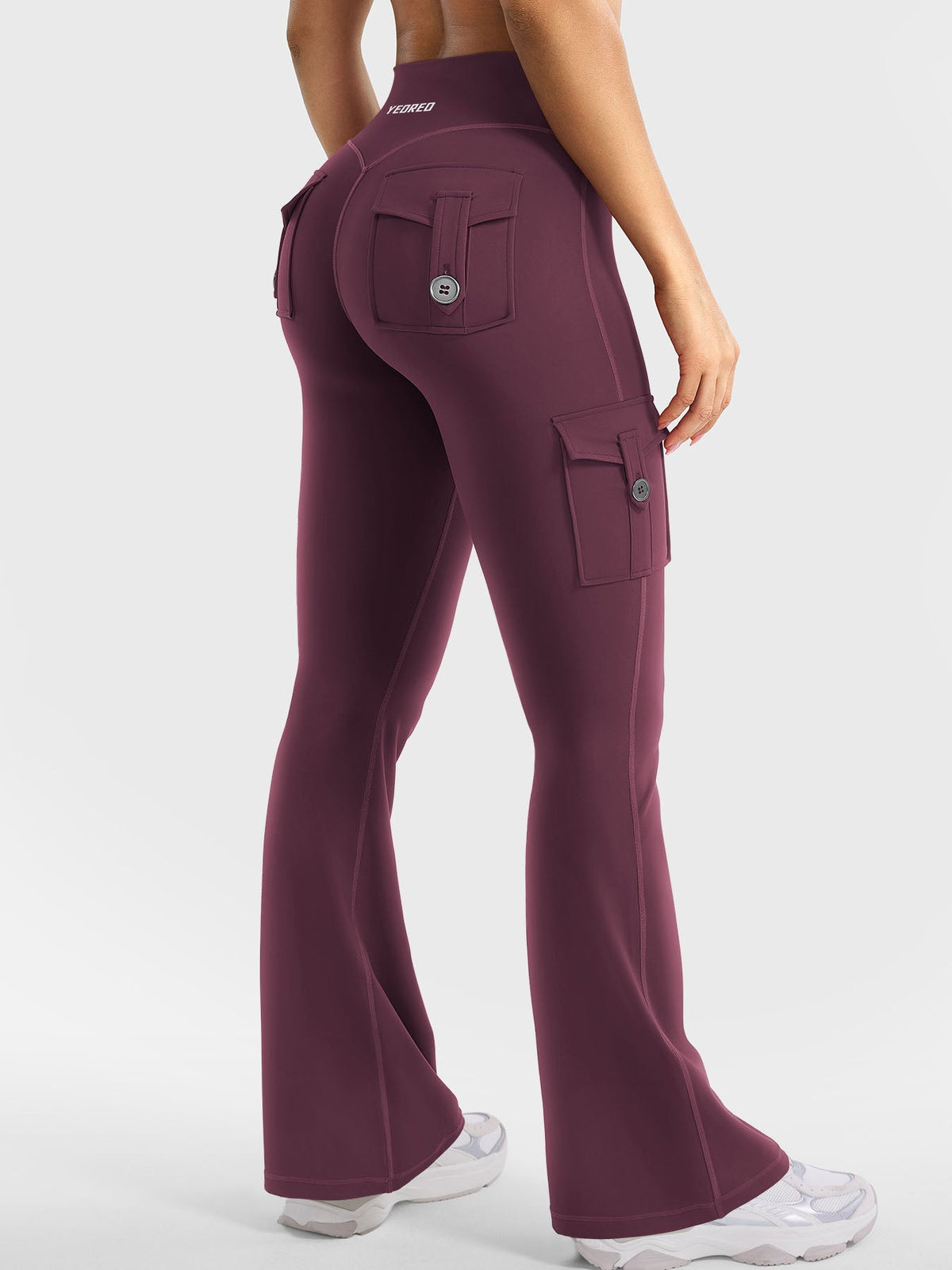 Leggings Movaelle CoreFlex acampanado cargo 30"
