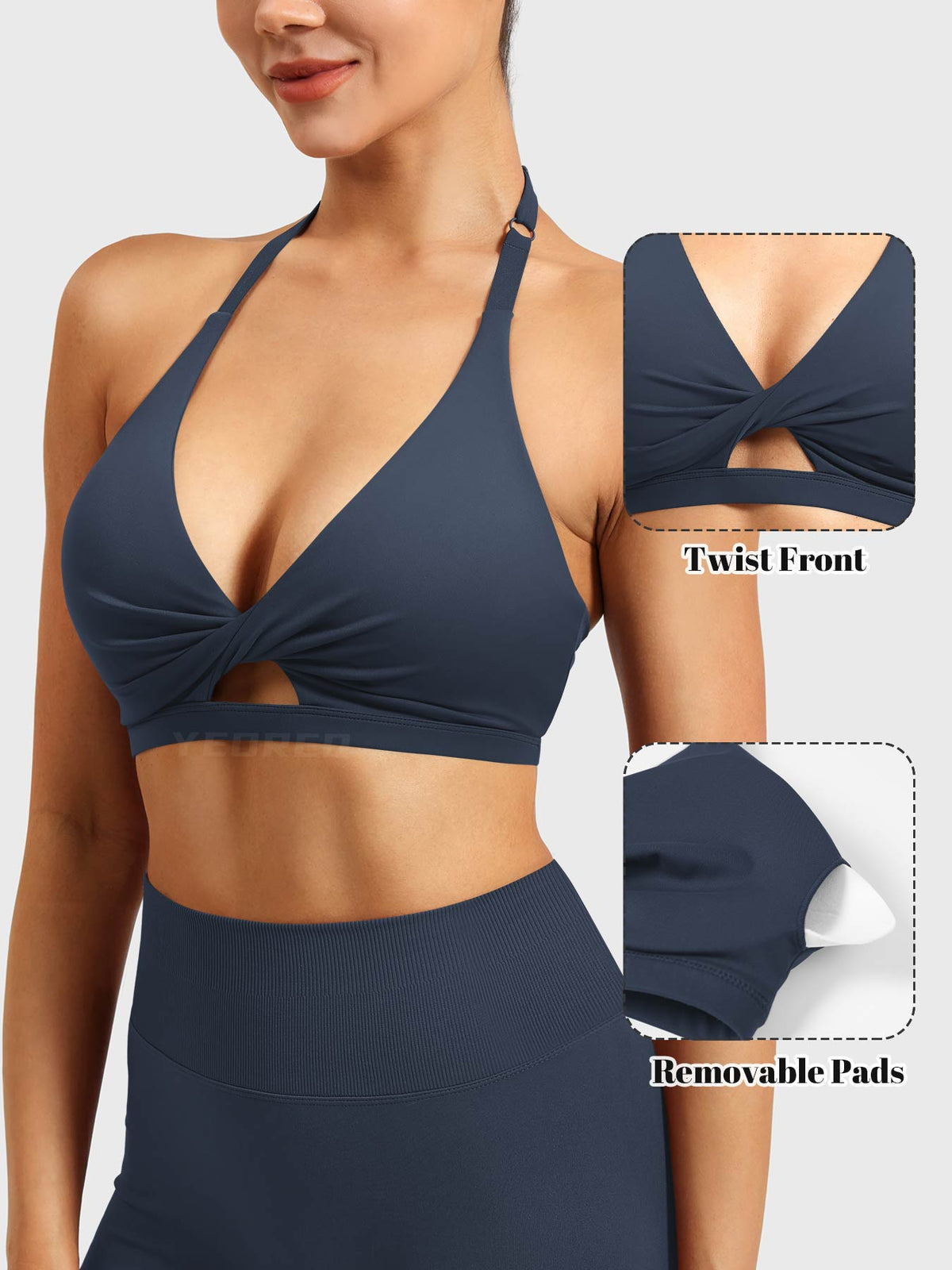 Sujetador Movaelle CoreFlex trenzado