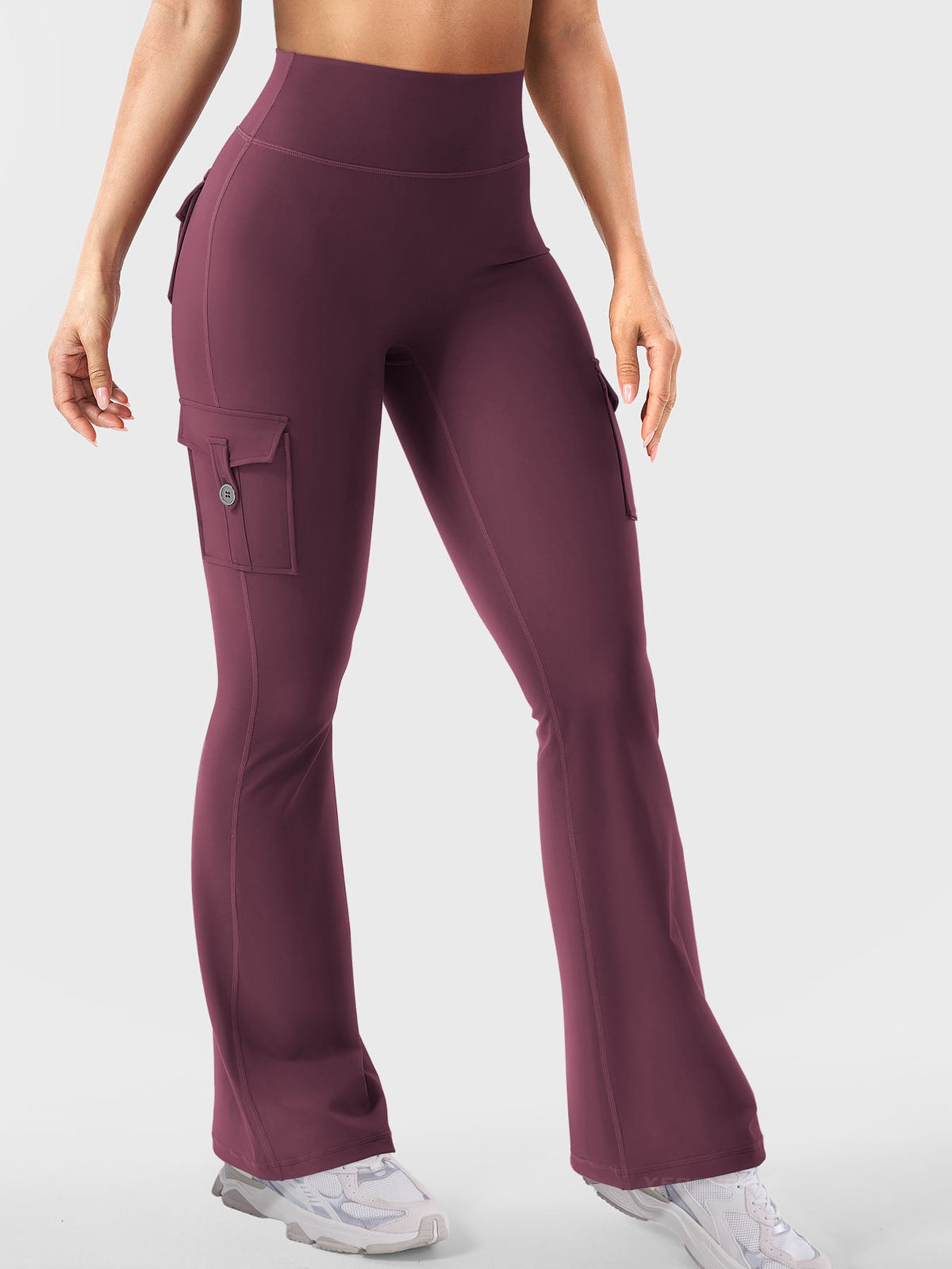 Leggings Movaelle CoreFlex acampanado cargo 30"