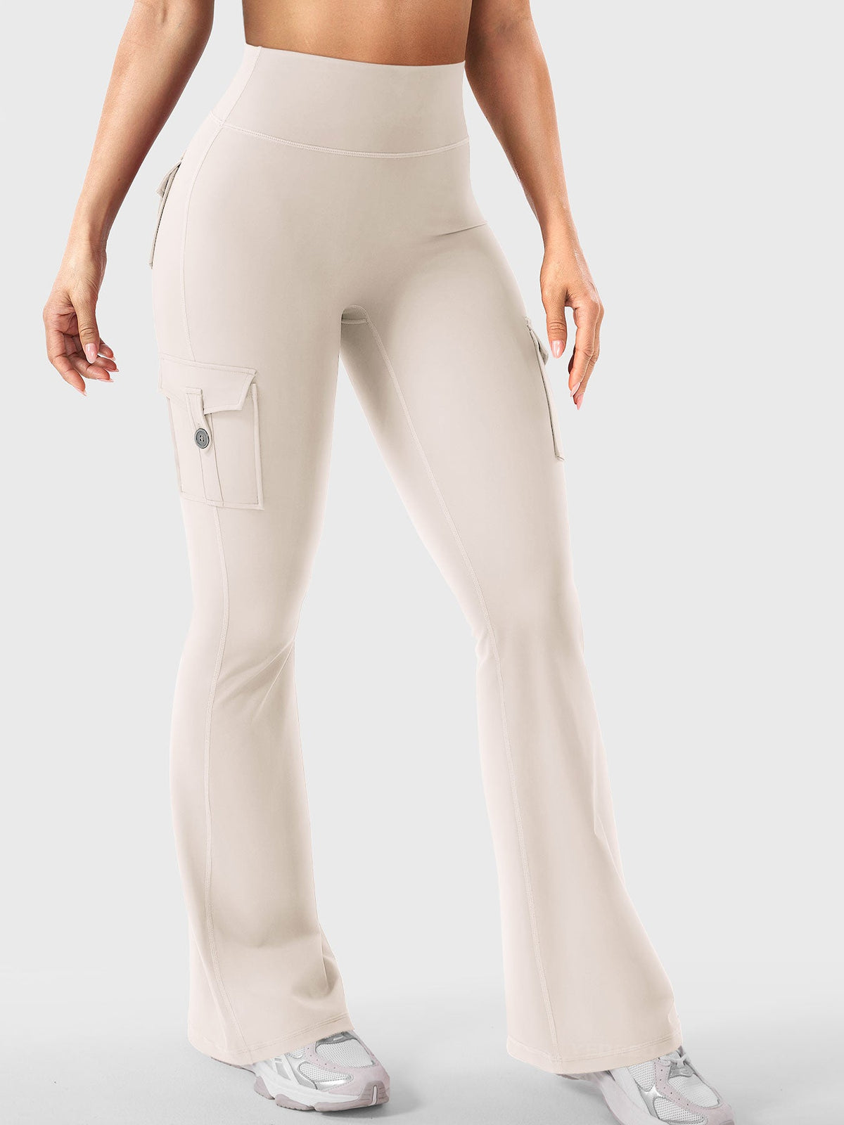 Leggings Movaelle CoreFlex acampanado cargo 34"