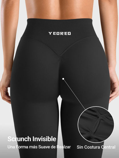 Leggings Movaelle Contour con fruncido invisible