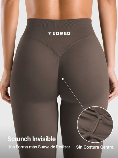 Leggings Movaelle Contour con fruncido invisible