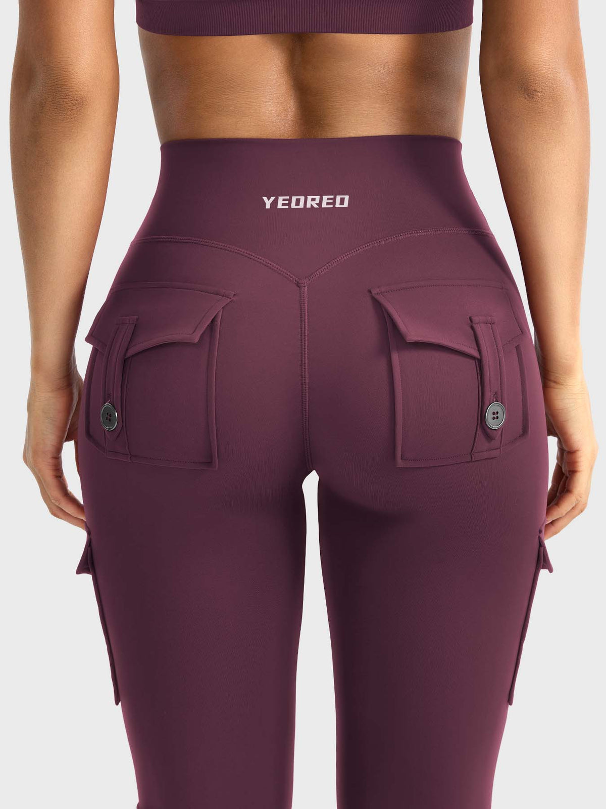 Leggings Movaelle CoreFlex acampanado cargo 30"