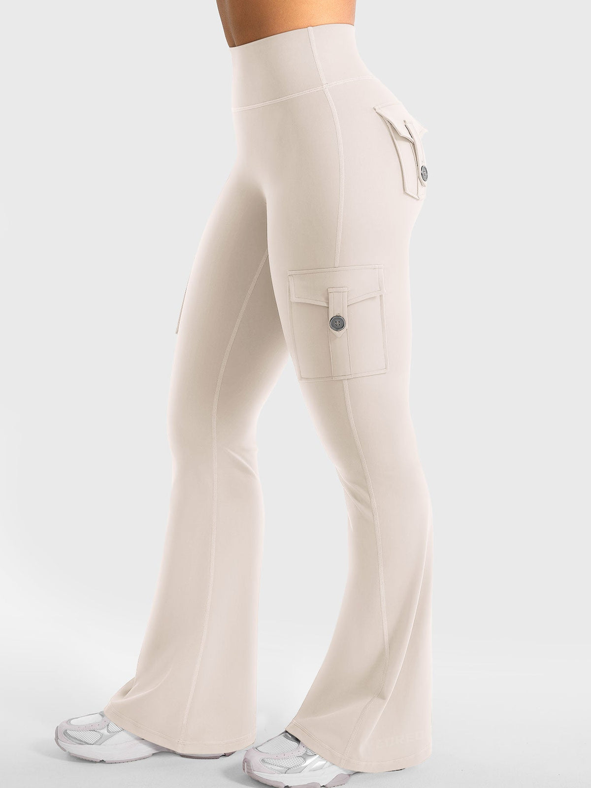 Leggings Movaelle CoreFlex acampanado cargo 34"