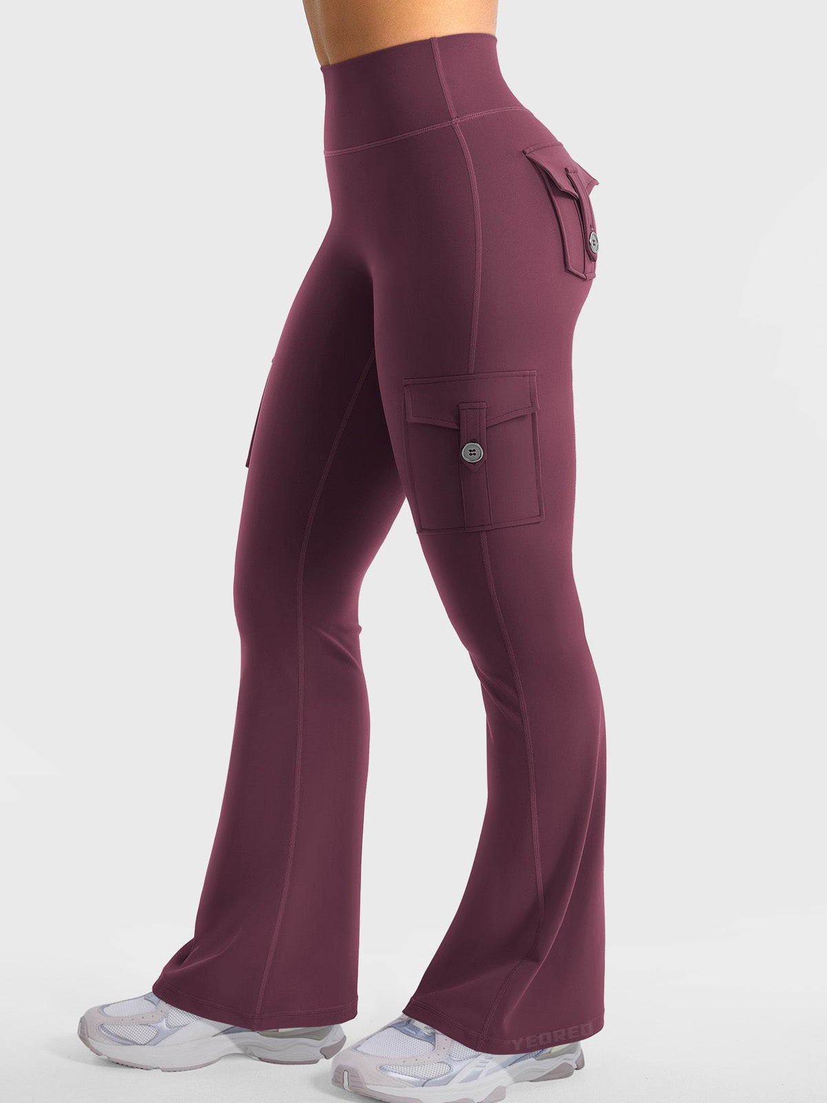 Leggings Movaelle CoreFlex acampanado cargo 30"
