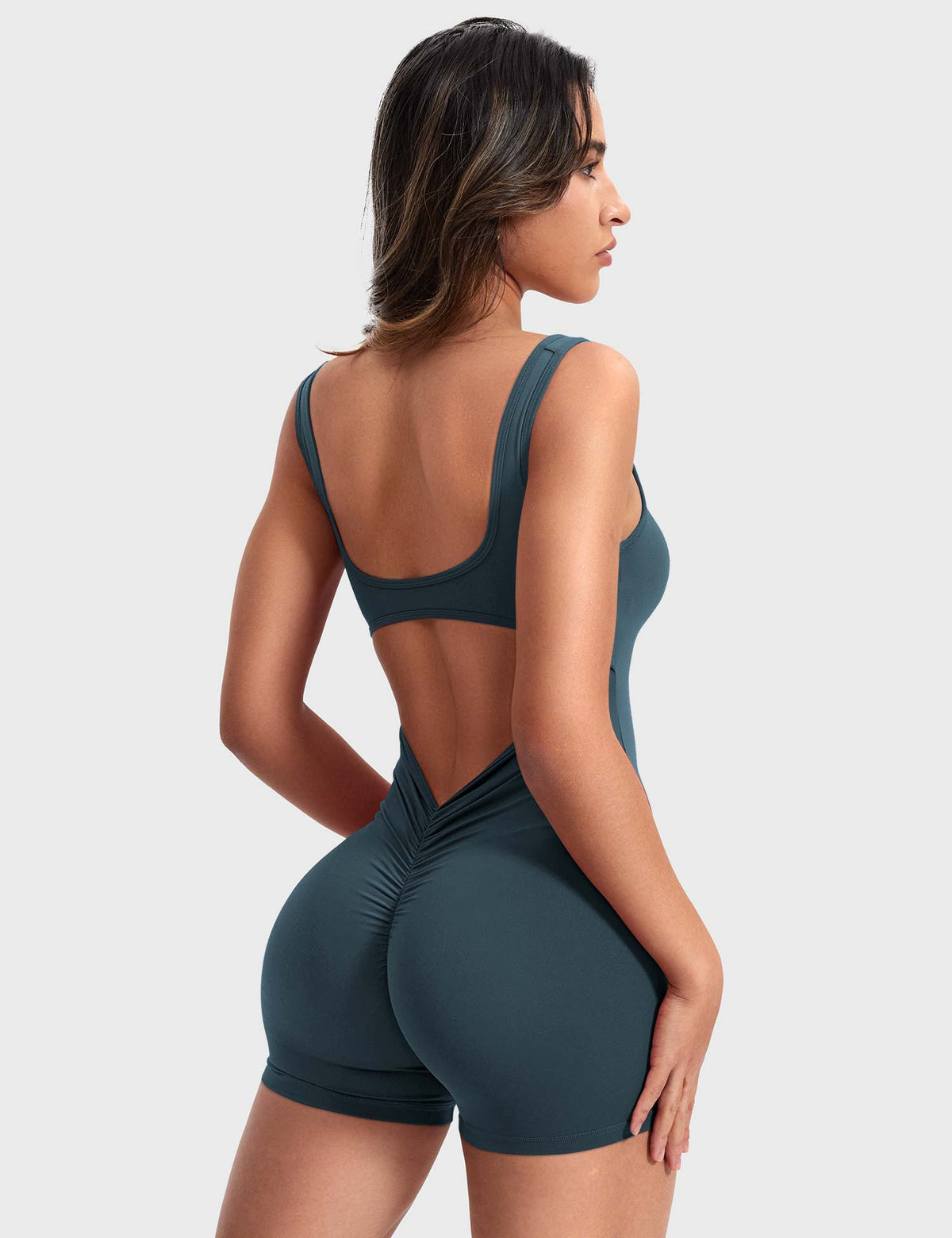 Mono corto Movaelle CoreFlex espalda V moldeador