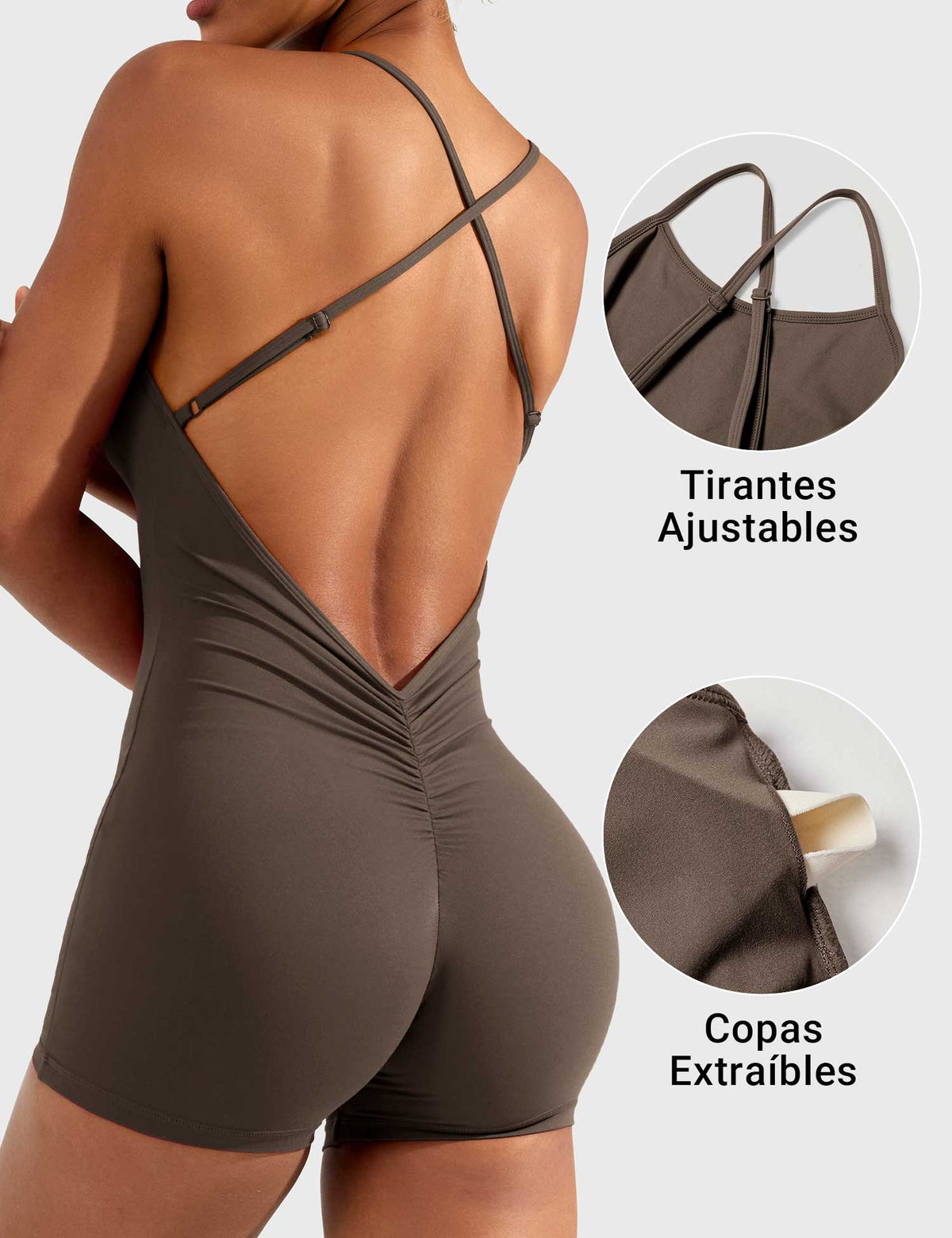 Mono corto Movaelle CoreFlex espalda V