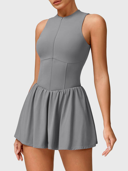 Vestido de tenis Movaelle CoreFlex con cremallera