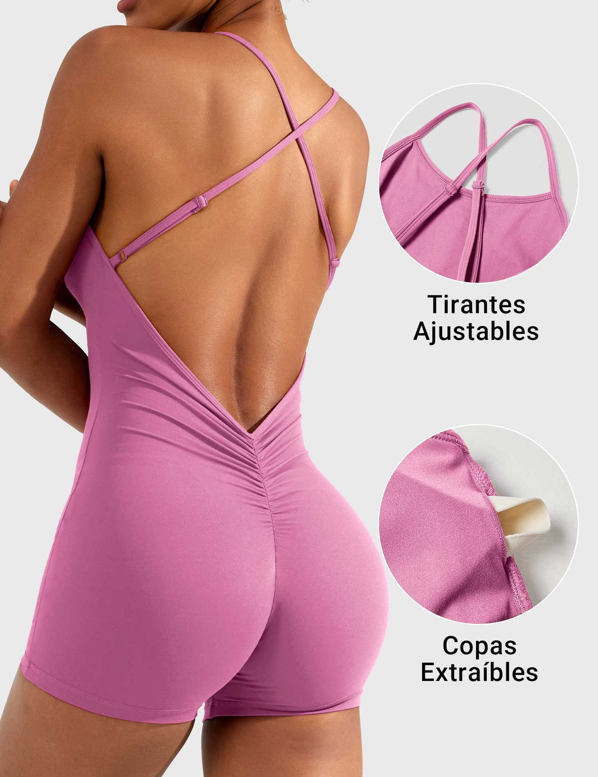 Mono corto Movaelle CoreFlex espalda V