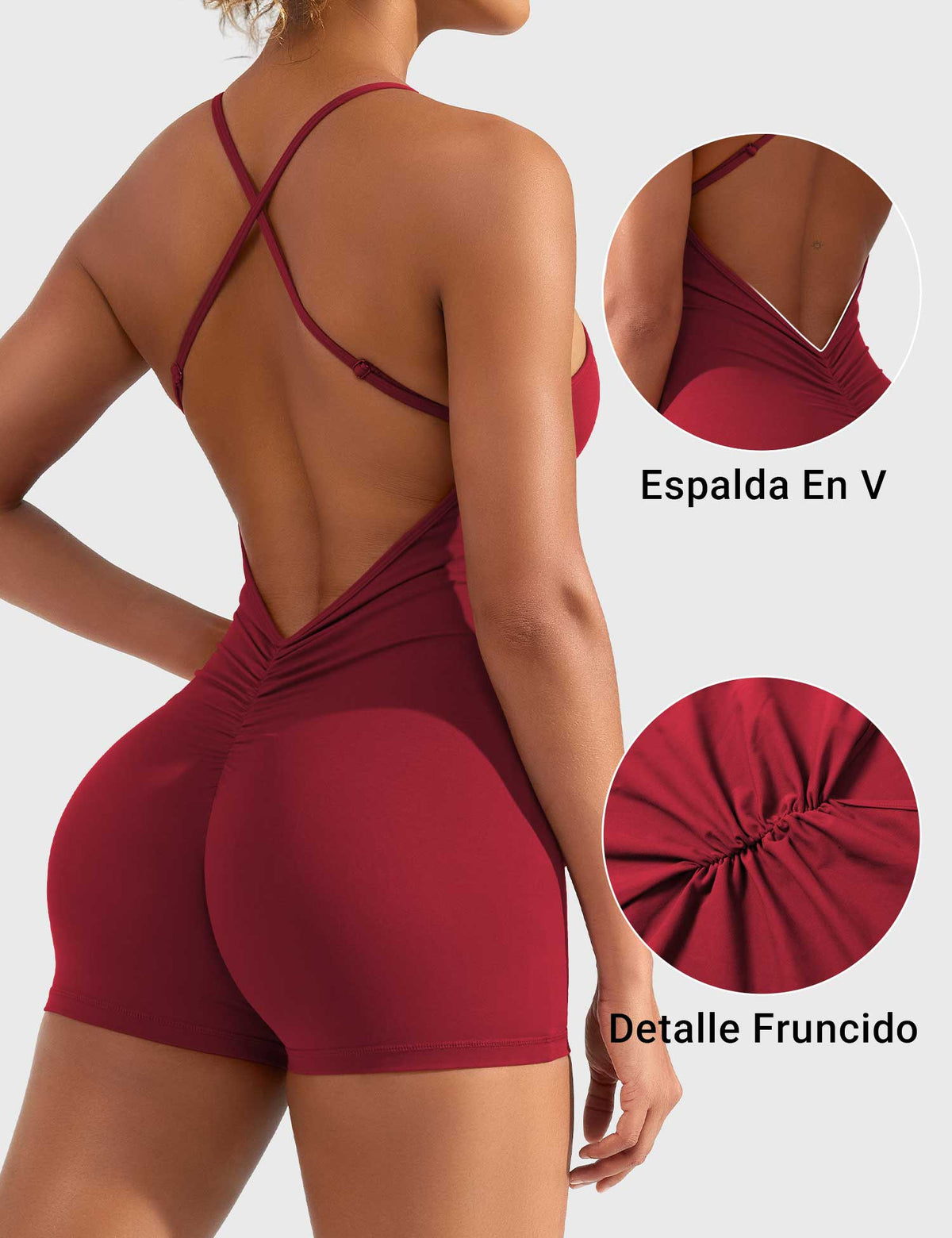 Mono corto Movaelle CoreFlex espalda V
