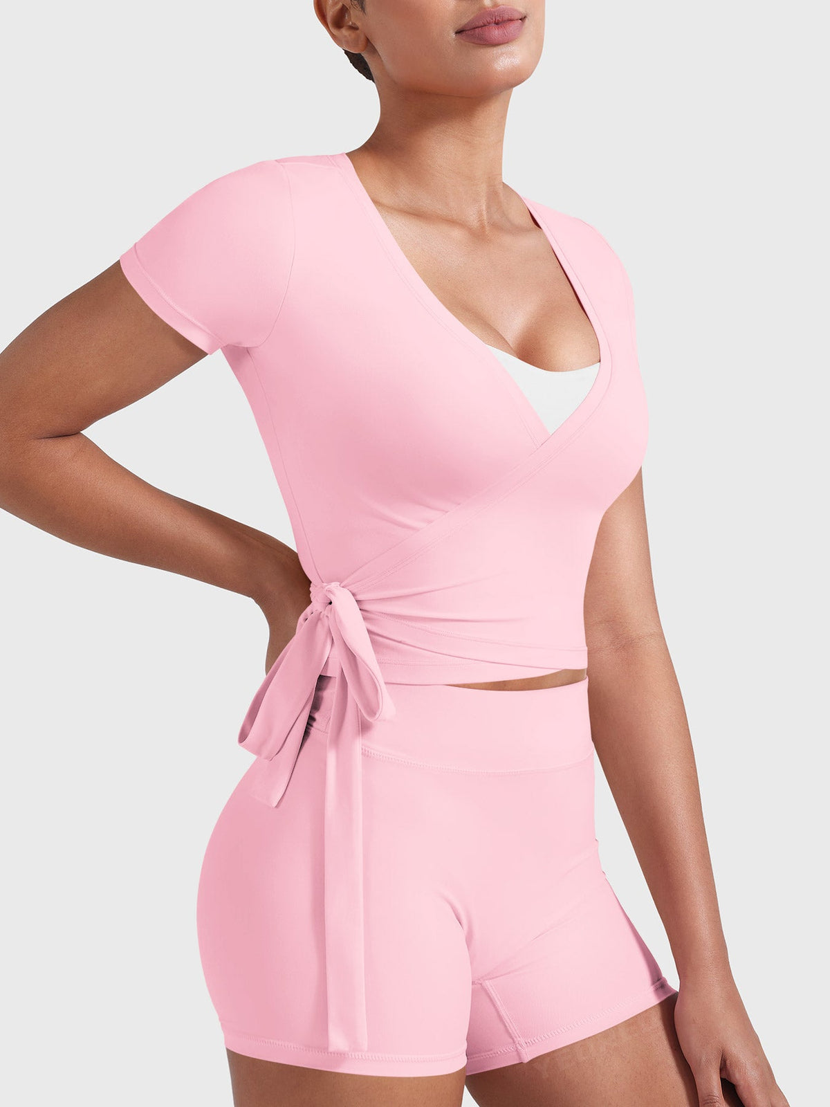 Camiseta de manga corta Movaelle Denaiy ballet cruzado