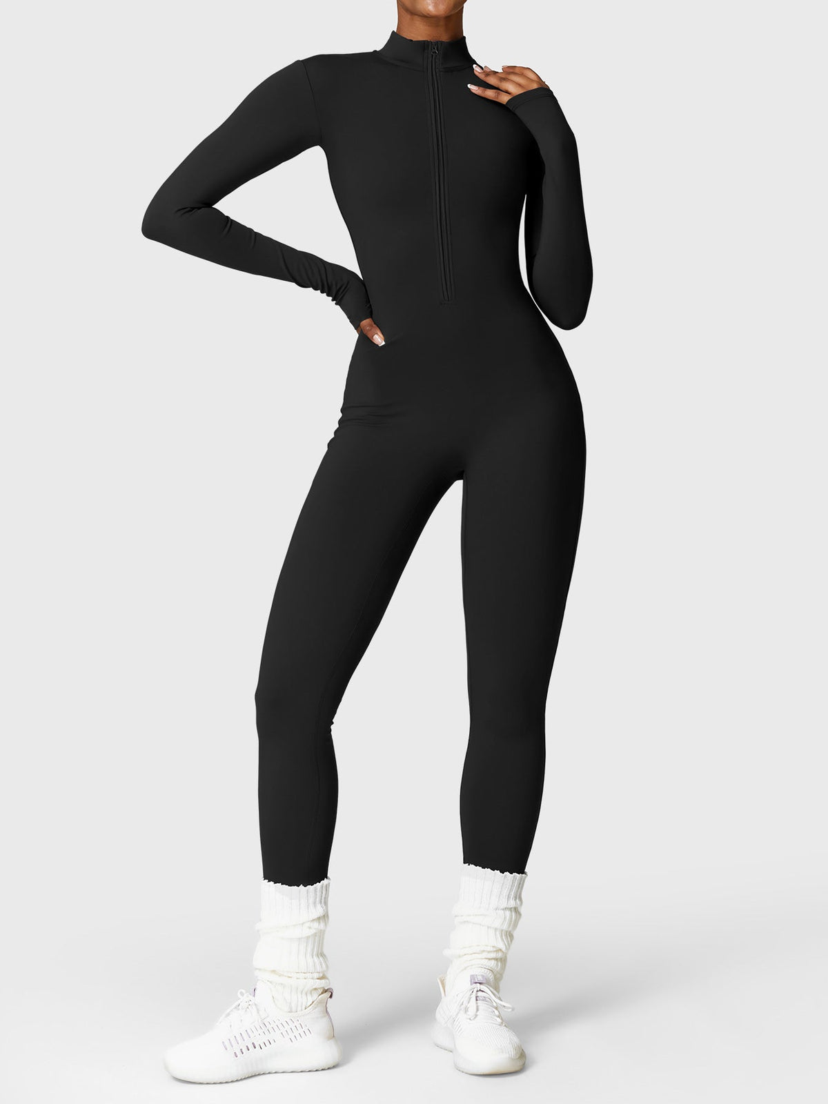 Mono largo Movaelle CoreFlex forro polar con cremallera