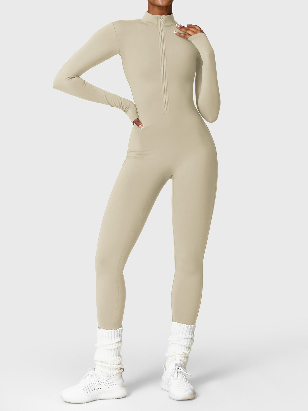 Mono largo Movaelle CoreFlex forro polar con cremallera