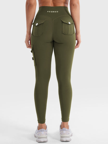Leggings Movaelle CoreFlex Cargo con bolsillos