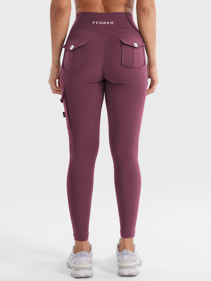Leggings Movaelle CoreFlex Cargo con bolsillos