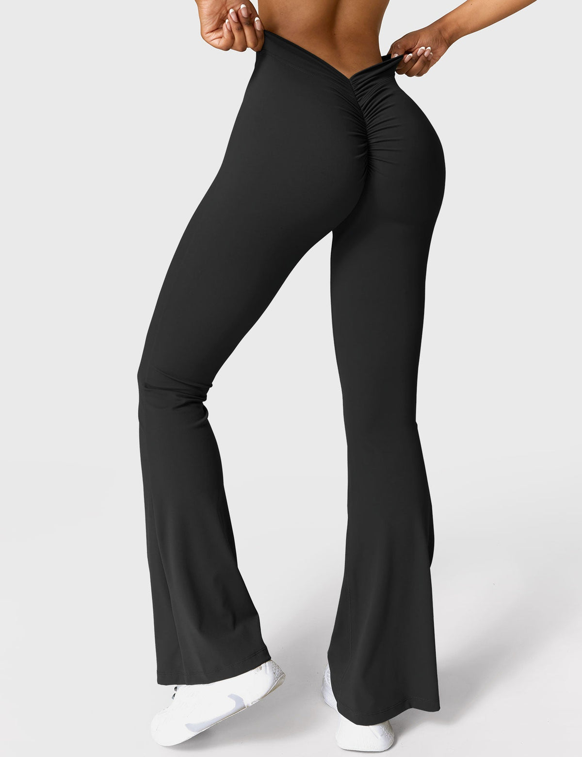 Leggings Movaelle Contour acampanados con espalda en V