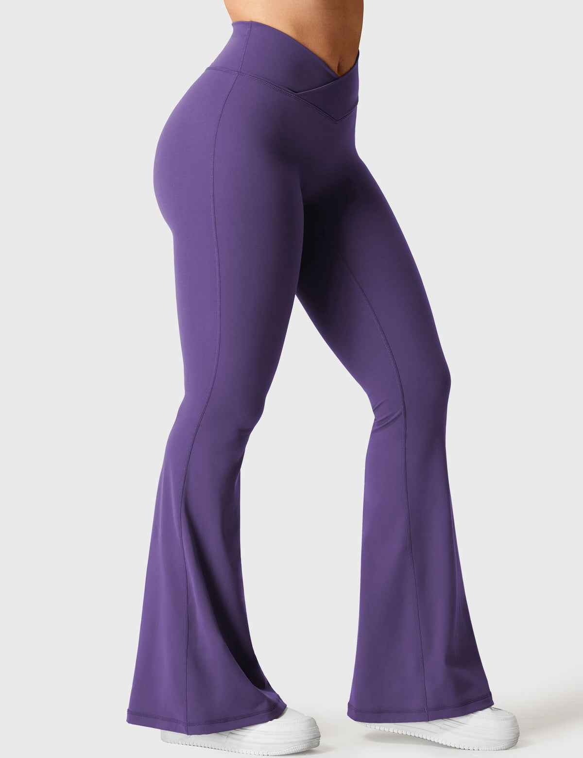 Leggings Movaelle CoreFlex flare con cintura en V