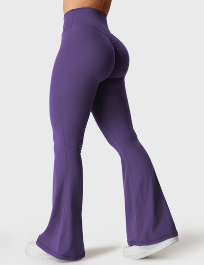 Leggings Movaelle CoreFlex flare con cintura en V