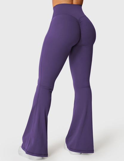 Leggings Movaelle CoreFlex flare con cintura en V