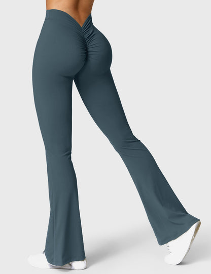 Leggings Movaelle Contour acampanados con espalda en V