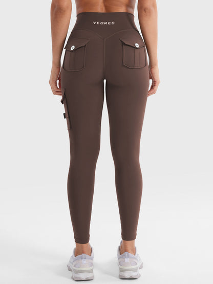 Leggings Movaelle CoreFlex Cargo con bolsillos