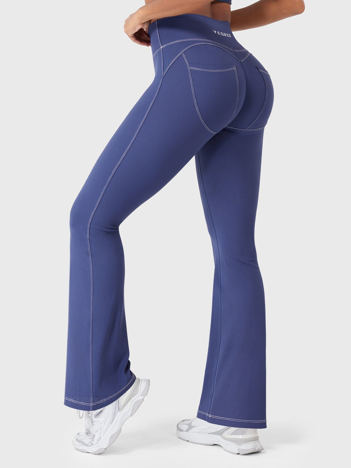 Leggings Movaelle Astridy acampanados efecto denim