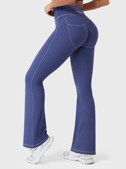 Leggings Movaelle Astridy acampanados efecto denim