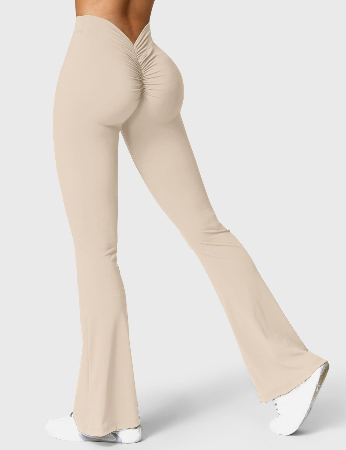 Leggings Movaelle Contour acampanados con espalda en V