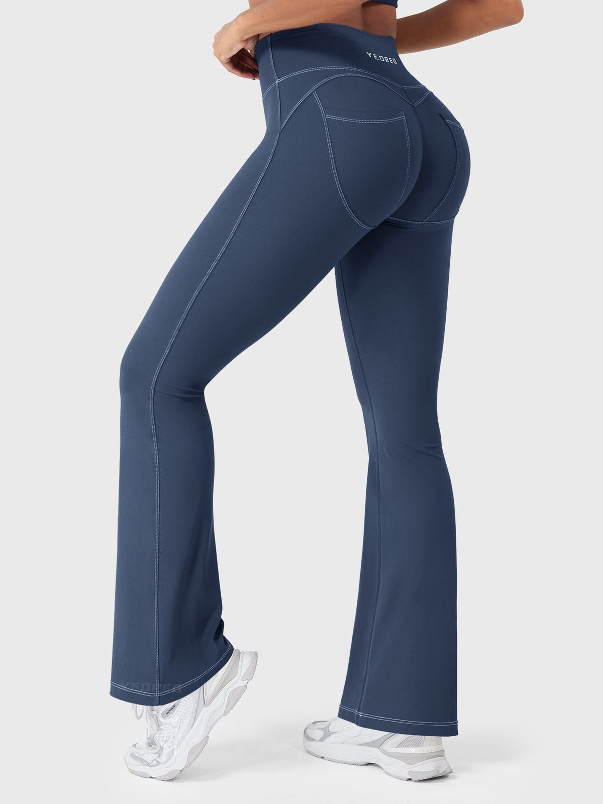Leggings Movaelle Astridy acampanados efecto denim