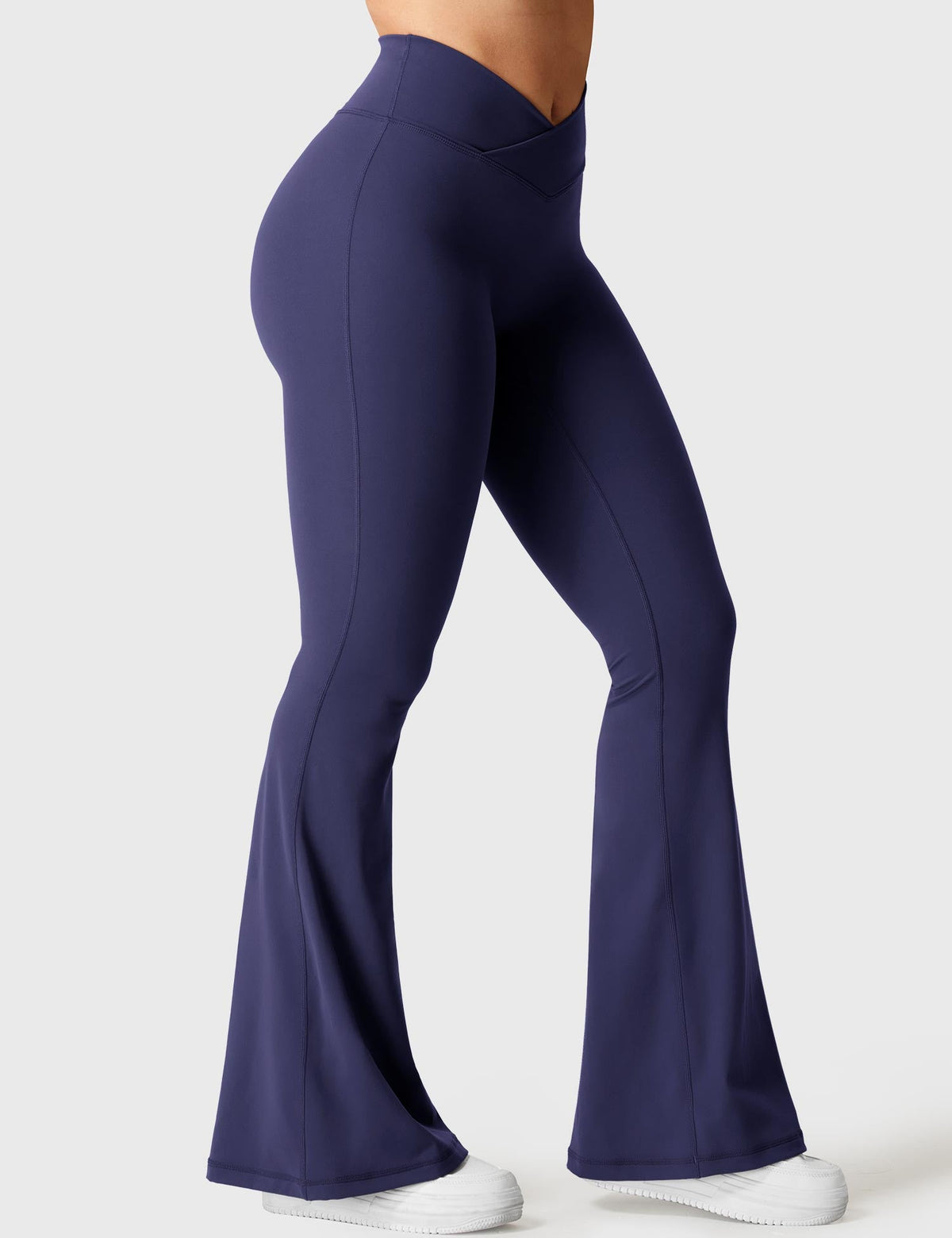 Leggings Movaelle CoreFlex flare con cintura en V