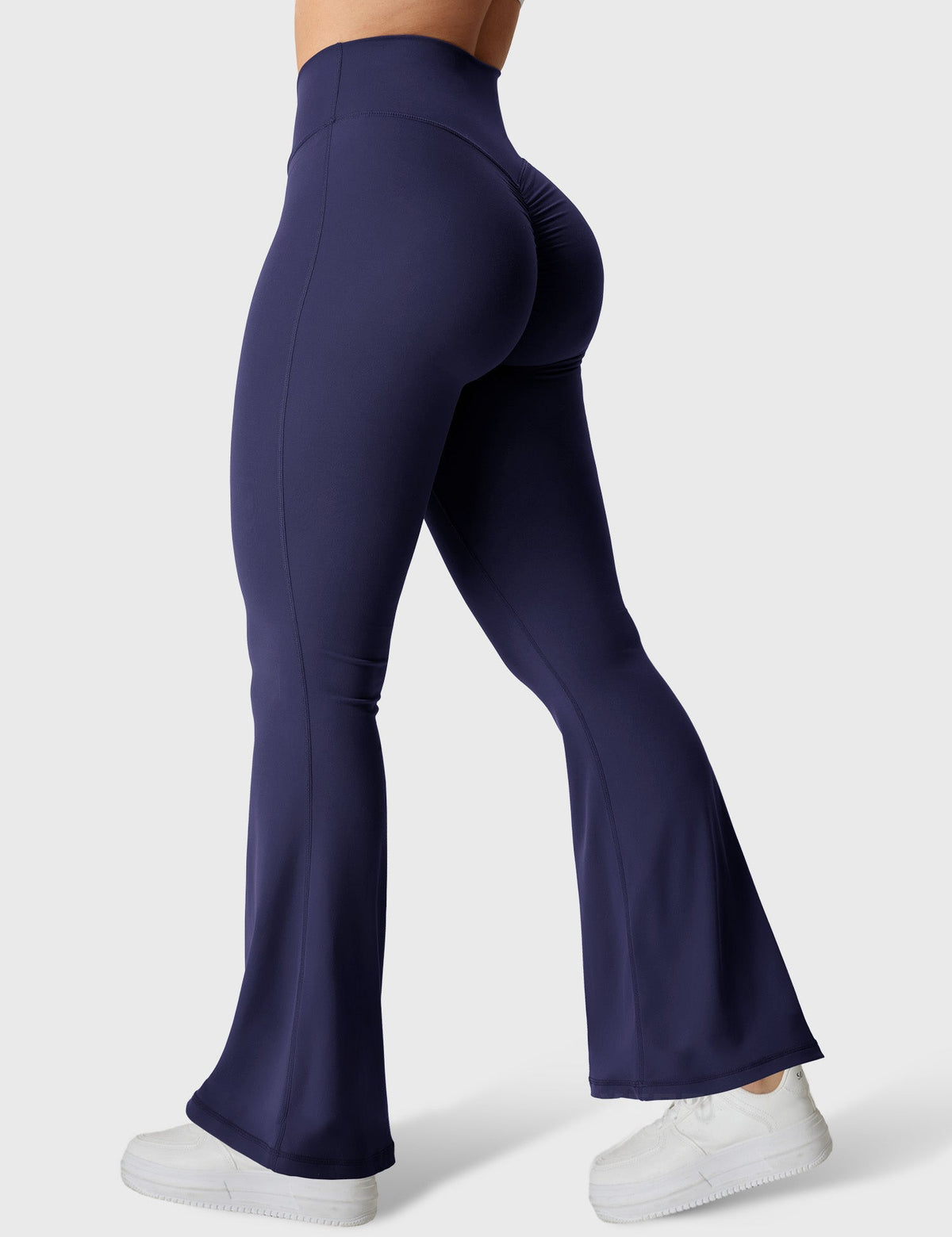 Leggings Movaelle flare con cintura en V