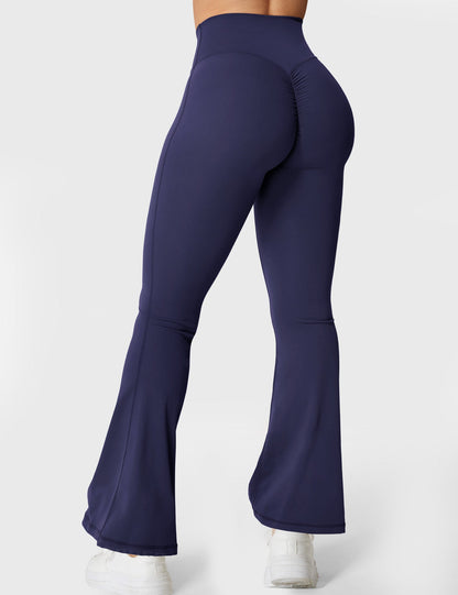 Leggings Movaelle flare con cintura en V