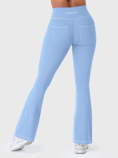 Leggings Movaelle Astridy acampanados efecto denim
