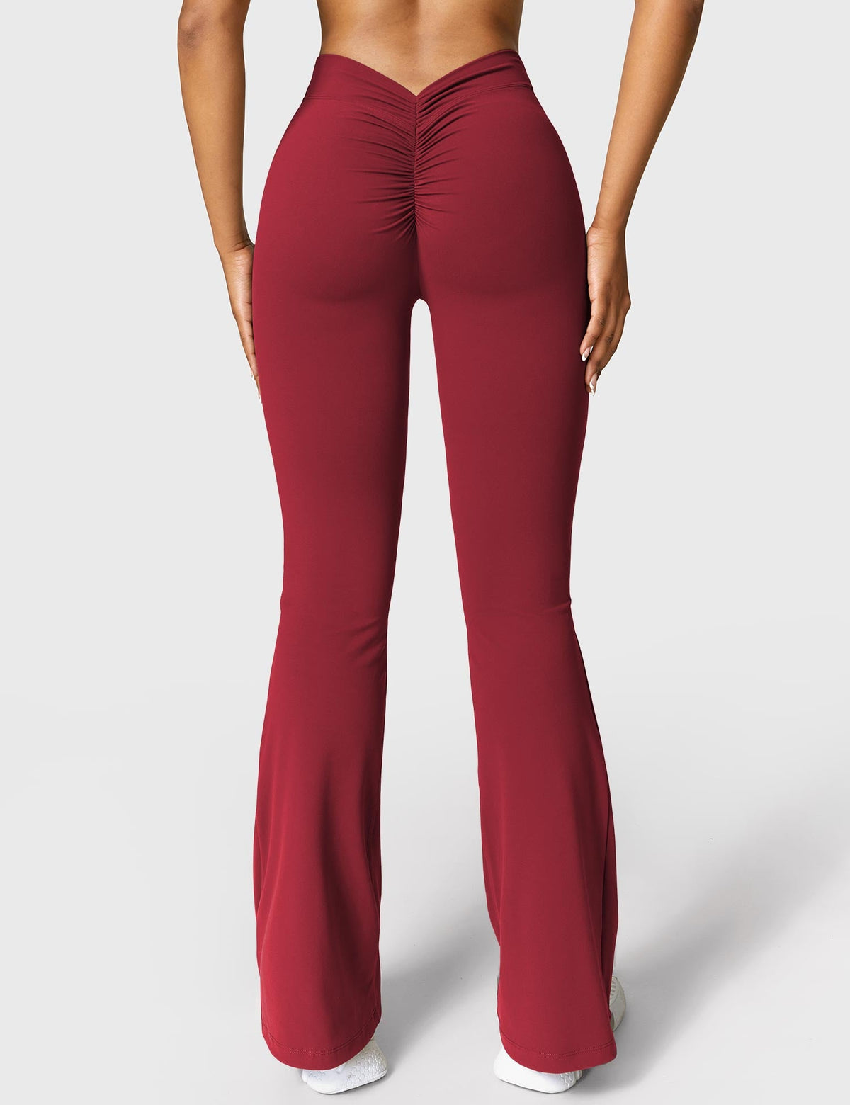 Leggings Movaelle Contour acampanados con espalda en V