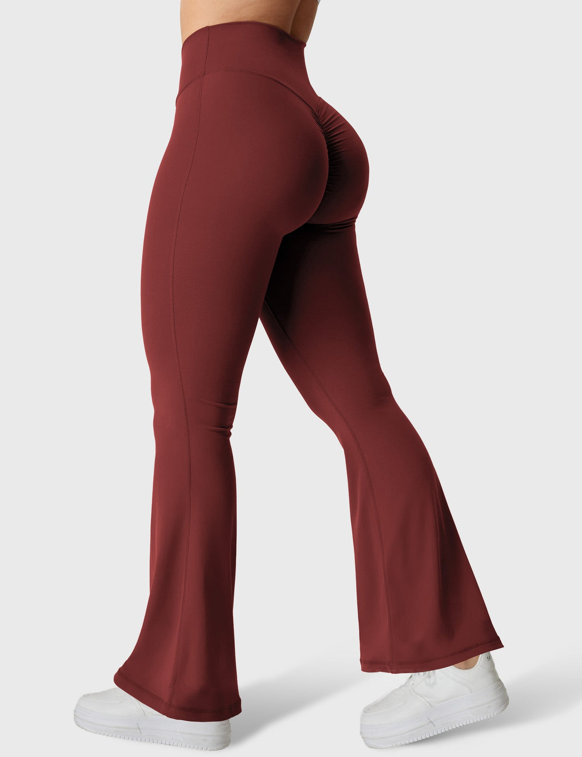 Leggings Movaelle flare con cintura en V