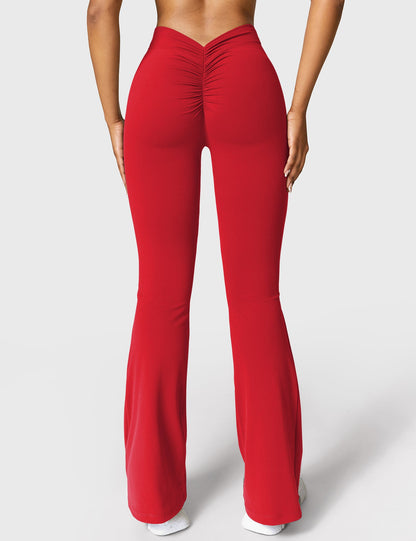 Leggings Movaelle Contour acampanados con espalda en V