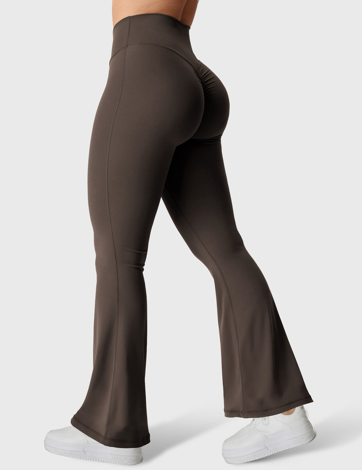 Leggings Movaelle flare con cintura en V