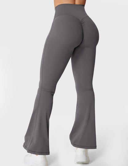 Leggings Movaelle flare con cintura en V