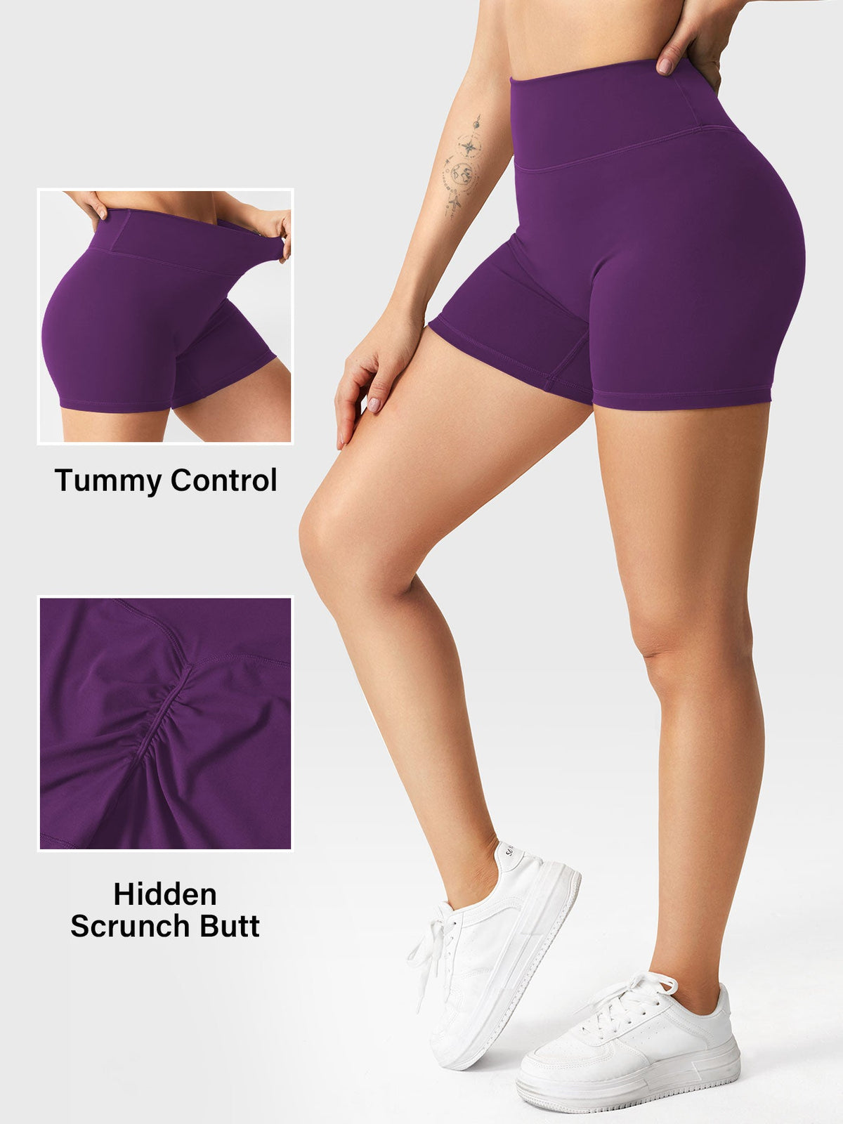 Short Movaelle SoftHue scrunch 4,5"