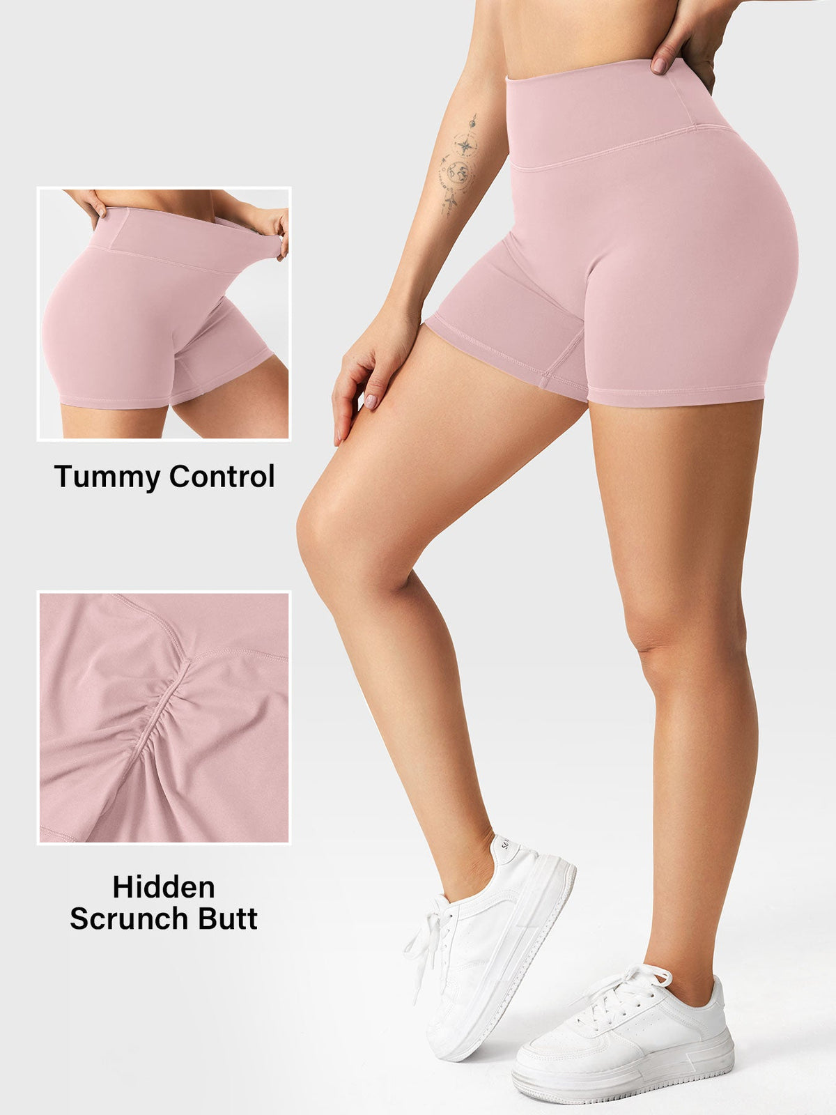 Short Movaelle SoftHue scrunch 4,5"
