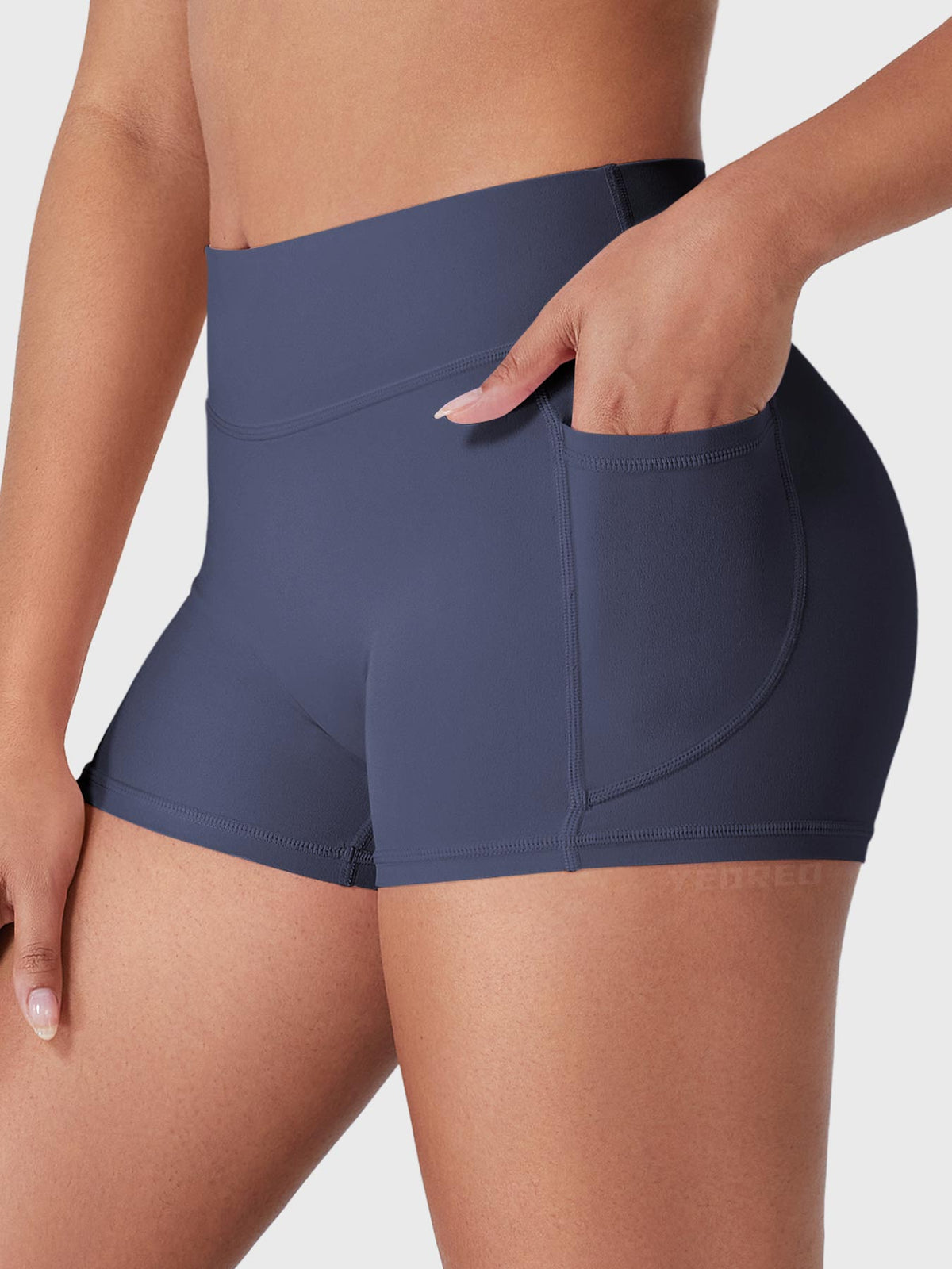 Short Movaelle SoftHue con bolsillos laterales 3,6"