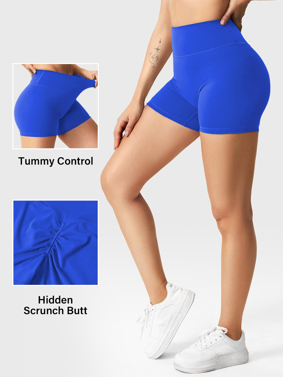 Short Movaelle SoftHue scrunch 3,6"
