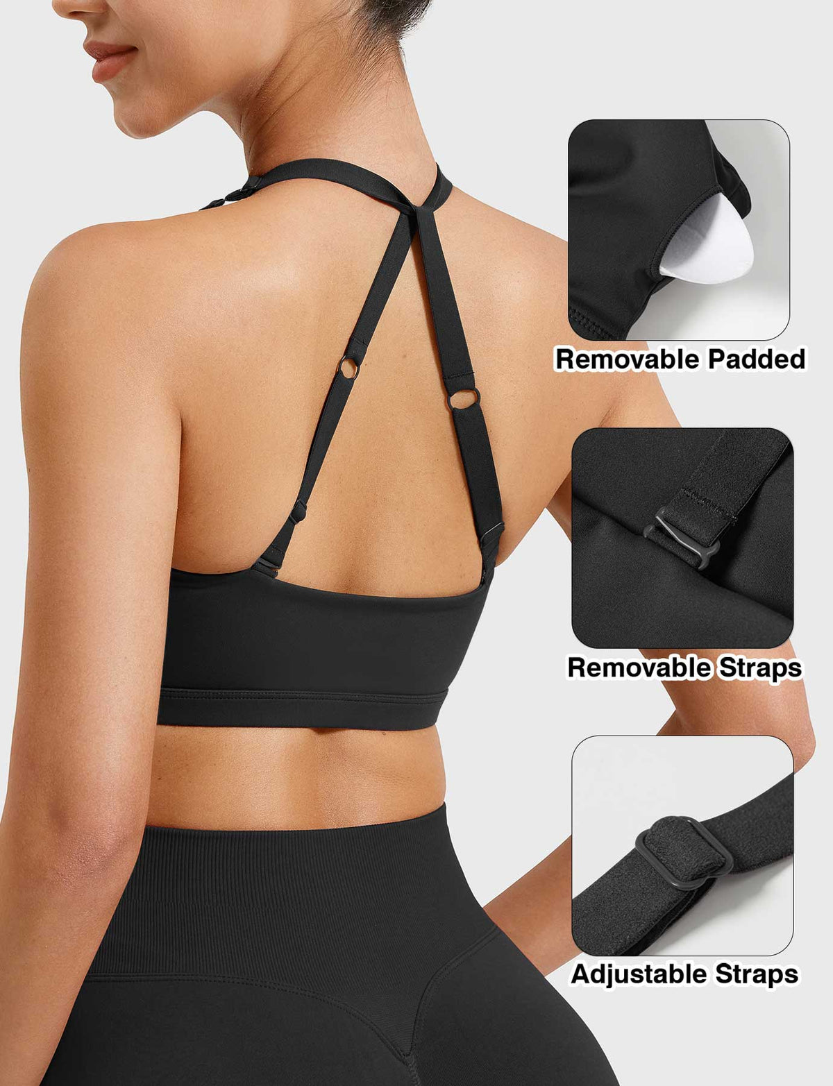 Sujetador Movaelle CoreFlex trenzado
