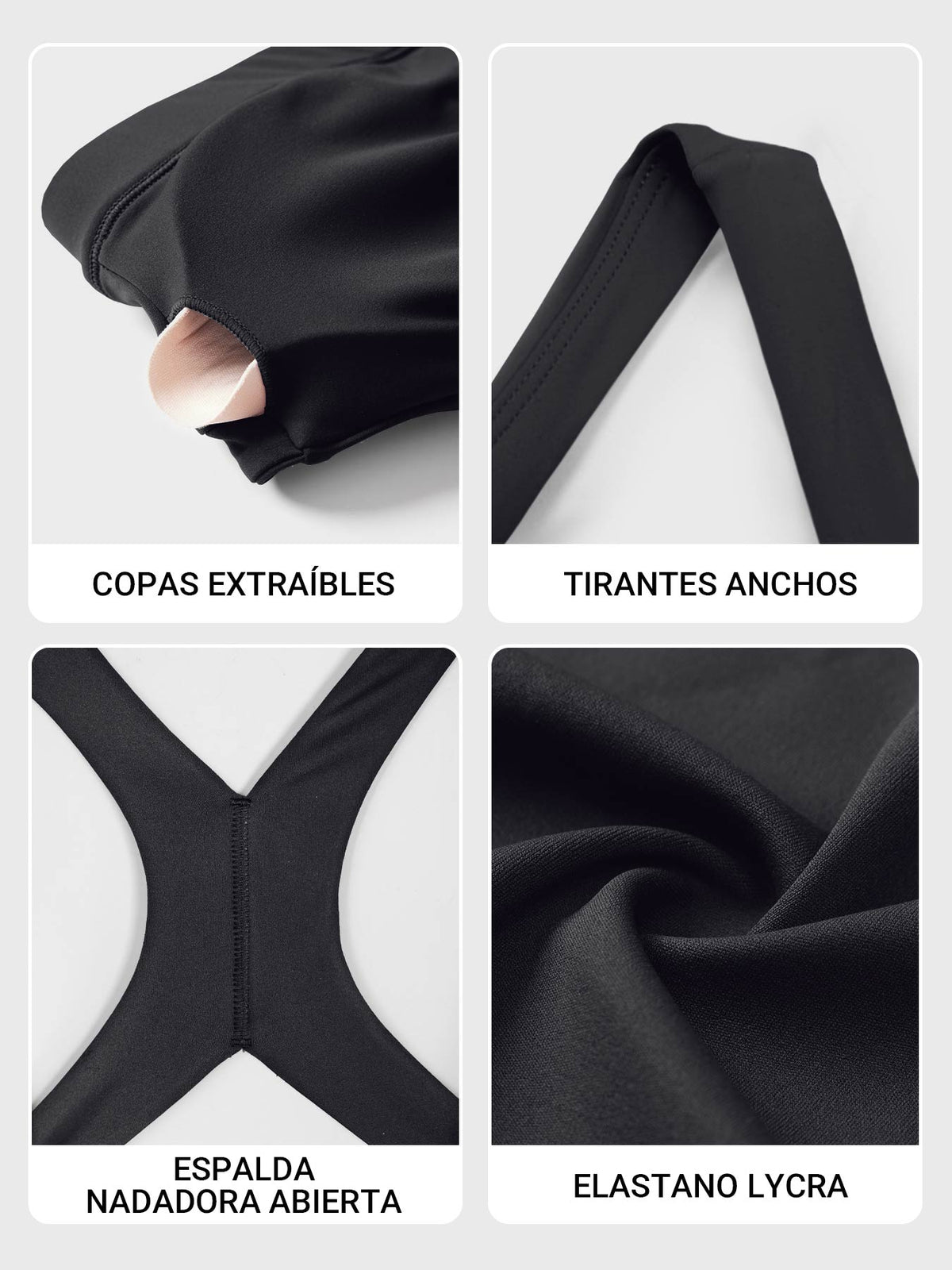 Sujetador Movaelle LuxFlow con espalda racerback