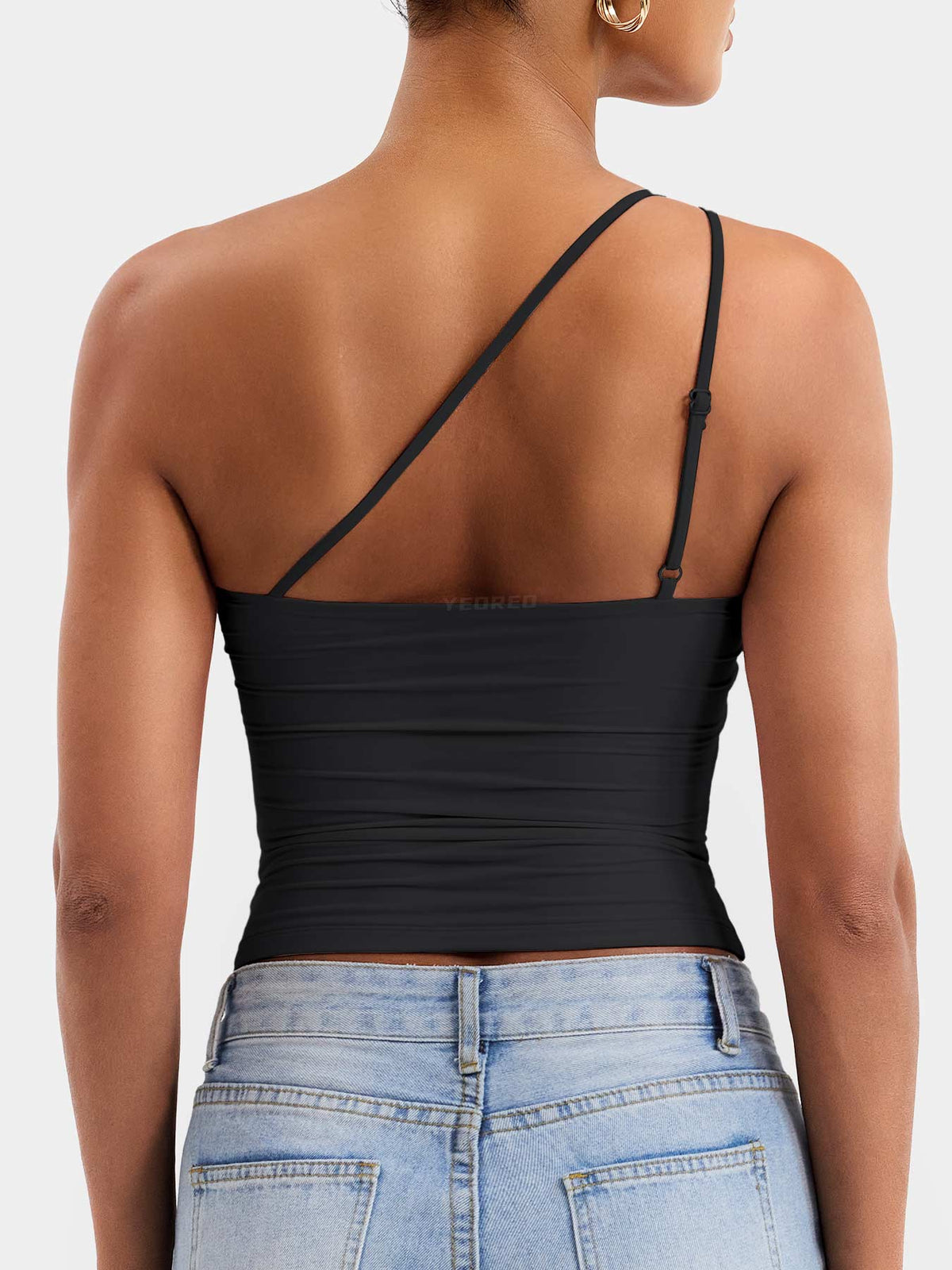 Camiseta Movaelle CoreFlex deportiva de un hombro