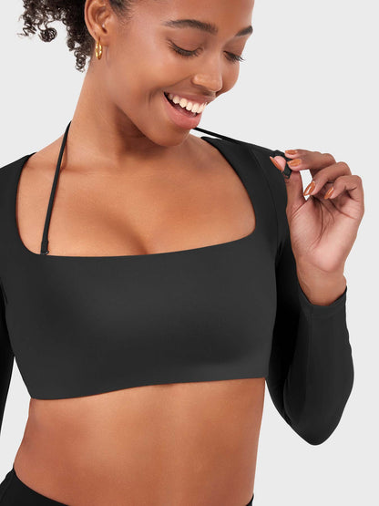 Camiseta de manga larga Movaelle CoreFlex corta