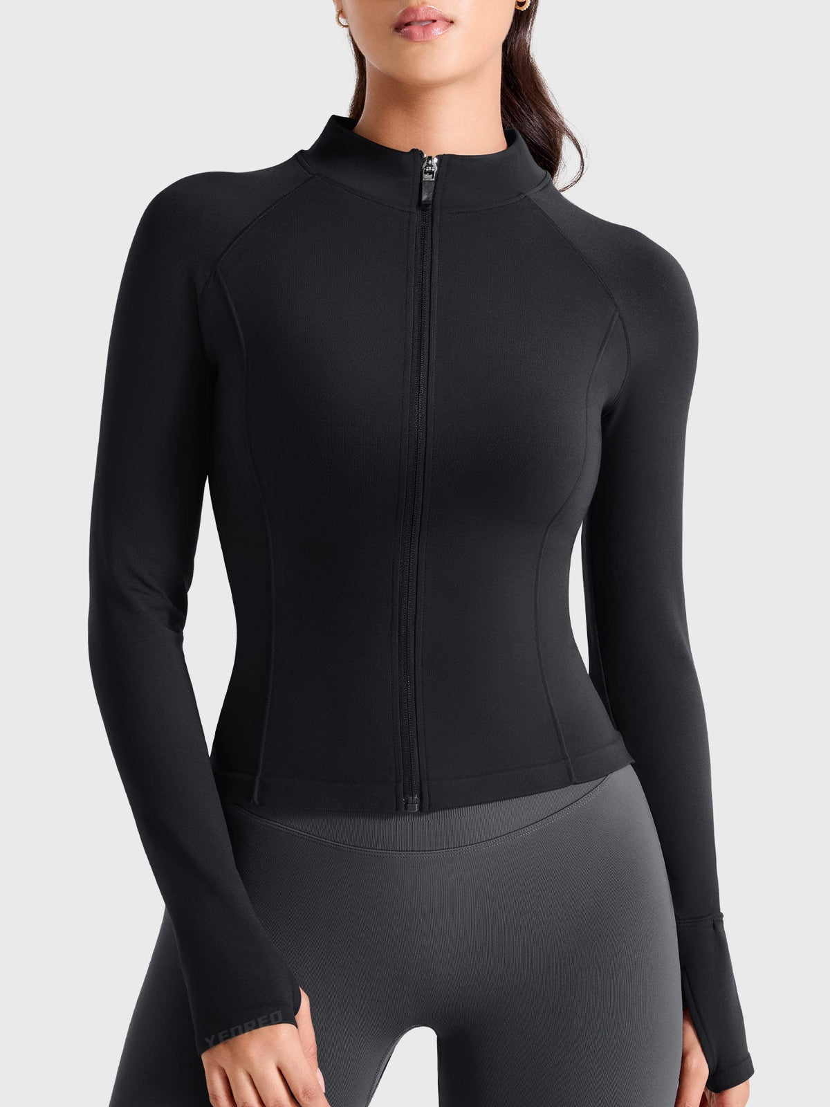 Chaqueta Movaelle CoreFlex moldeadora con cremallera completa