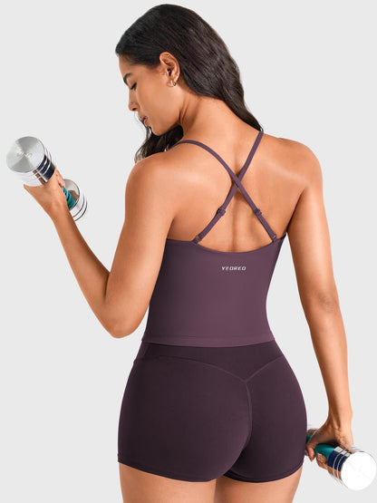 Camiseta de tirantes Movaelle CoreFlex con sujetador