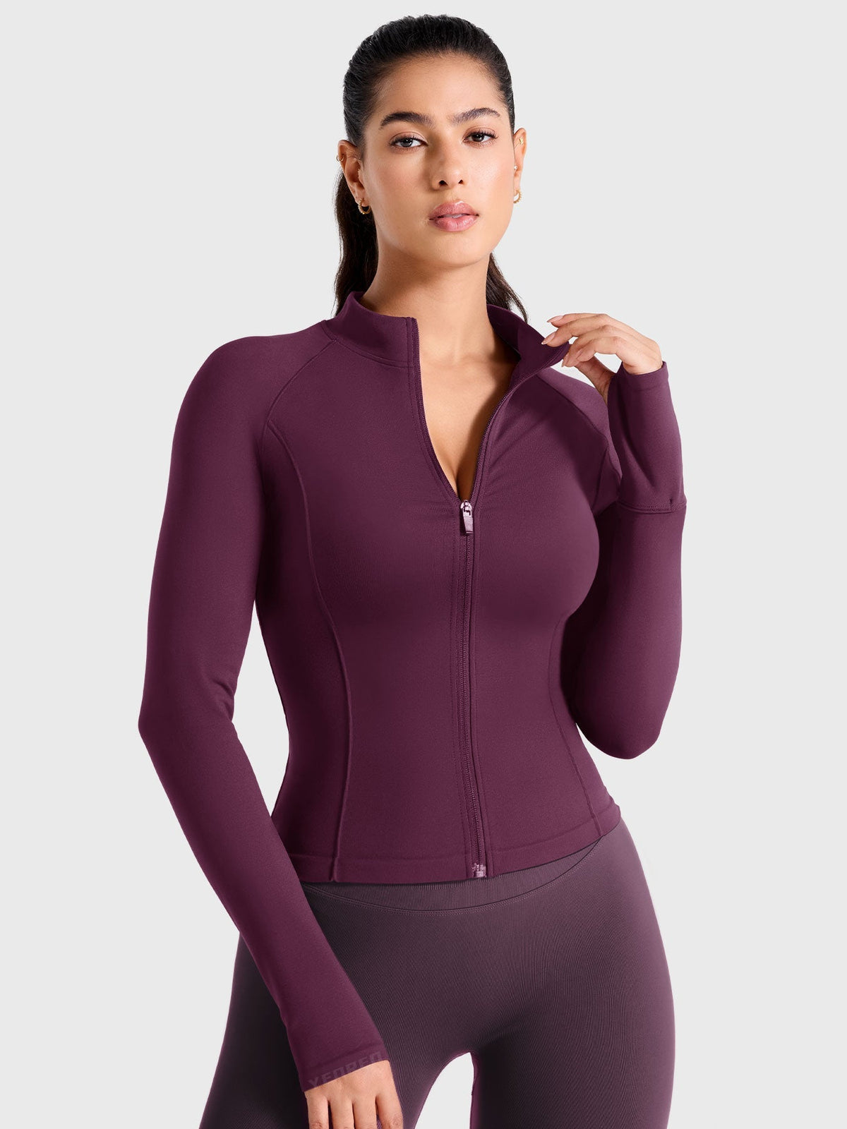 Chaqueta Movaelle CoreFlex moldeadora con cremallera completa