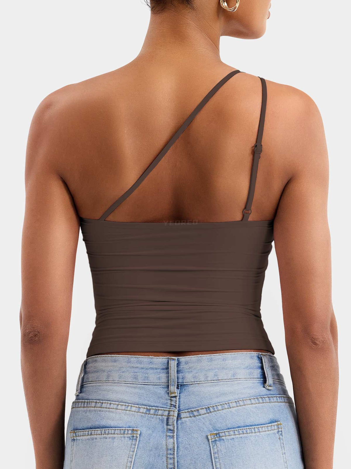 Camiseta Movaelle CoreFlex deportiva de un hombro